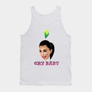 KIM CRY MEME Tank Top